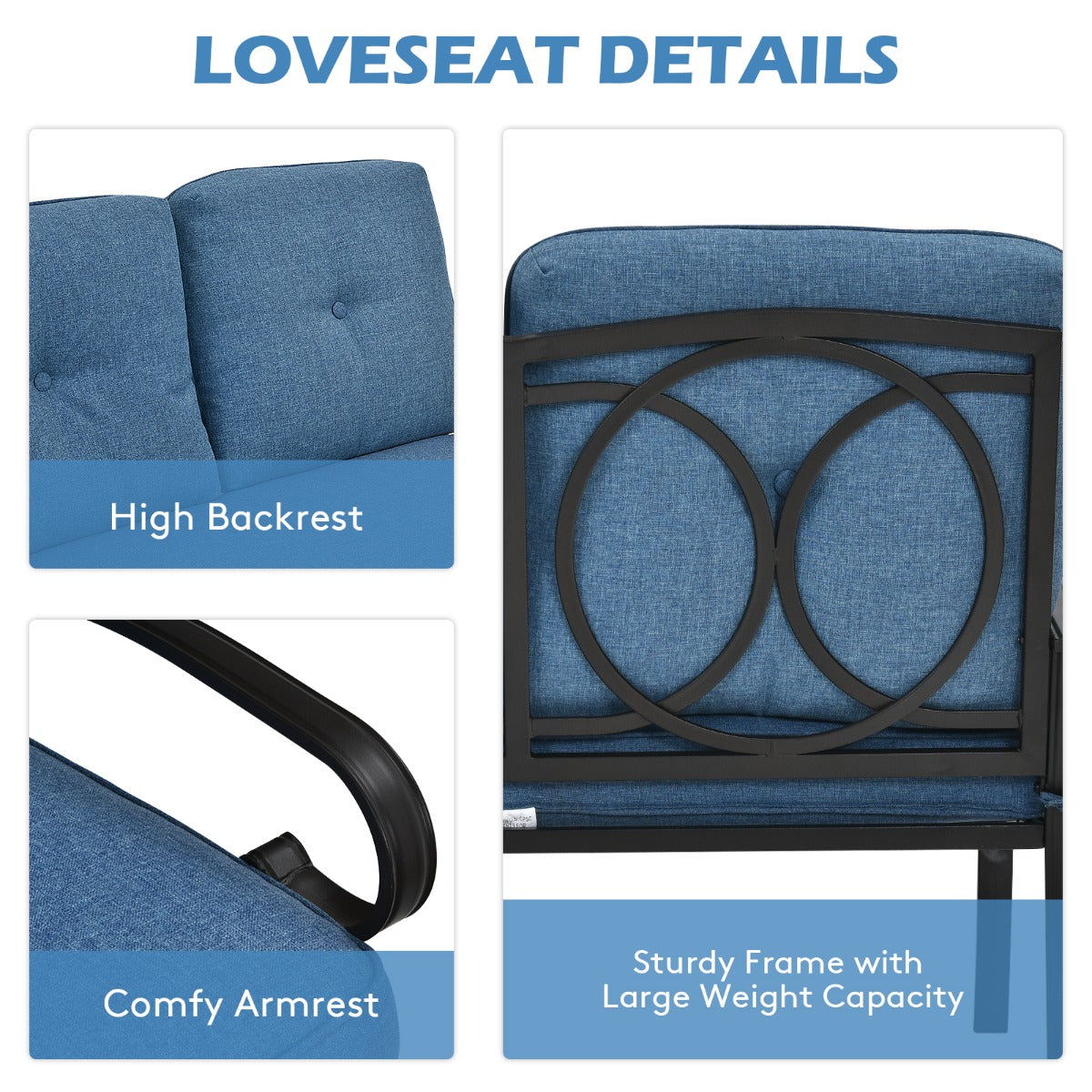 Seat cushion straps help keep the cushion securely positioned during regular use
