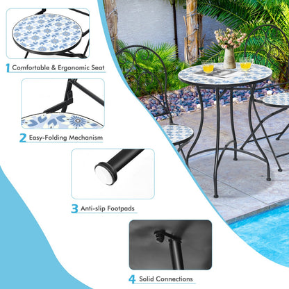 Ergonomic chair backrests offer comfortable support while relaxing on a porch, patio, or poolside