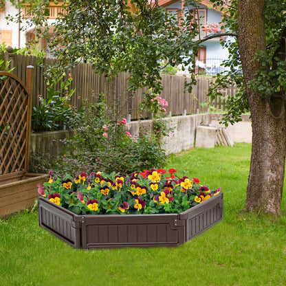 Costway Multiple Configuration Garden Bed Outdoor Planter Grow Box