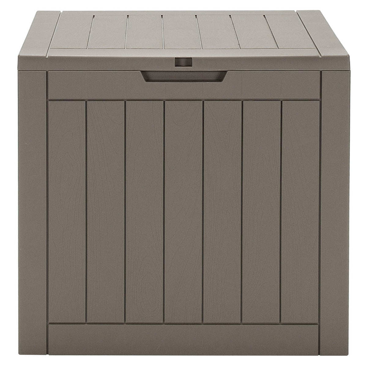 118L Weatherproof Patio Storage Box with Lockable Lid and 100 kg Capacity