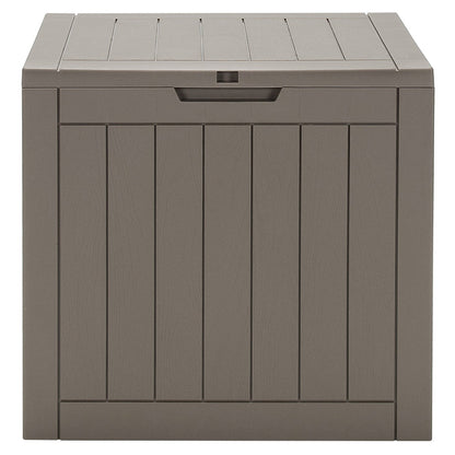 118L Weatherproof Patio Storage Box with Lockable Lid and 100 kg Capacity