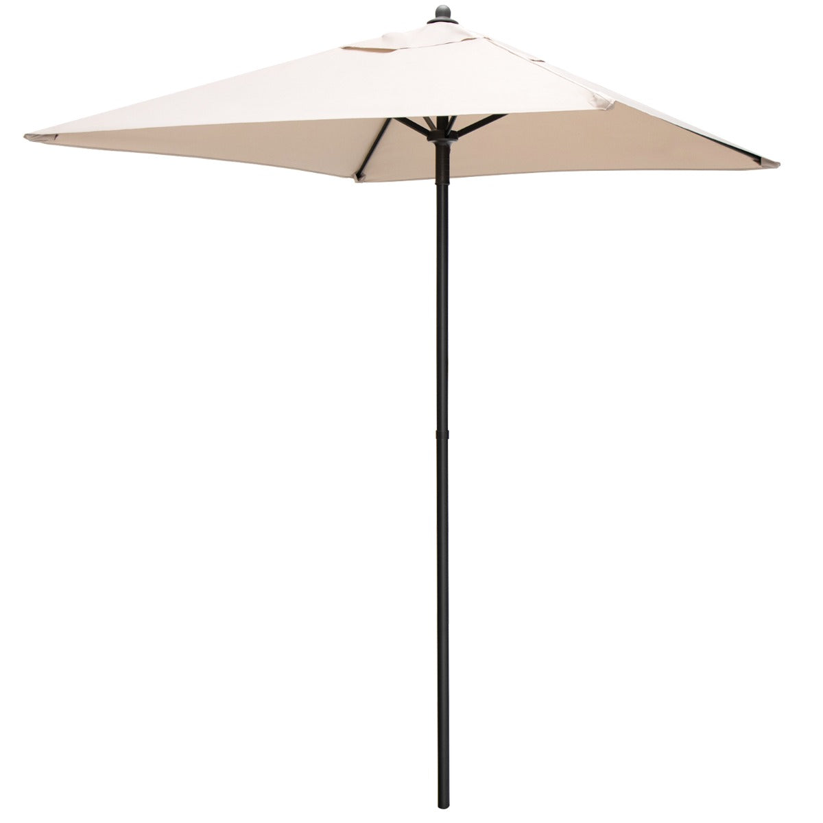 Costway 6 Pieces Patio Dining Set with Umbrella & Stackable Chairs