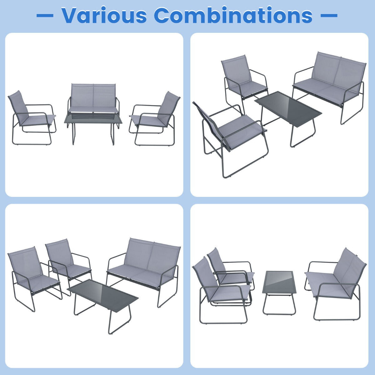 Detailed instructions and necessary accessories help make assembly quick and convenient