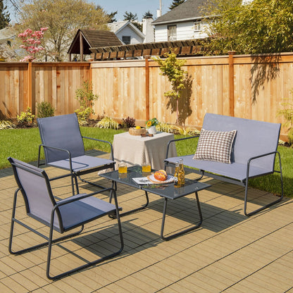 Anti-slip footpads improve stability while helping protect smooth outdoor floors from scratches