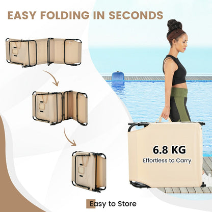 Three removable padded pillows combine freely to support the neck shoulders and comfortable lounging