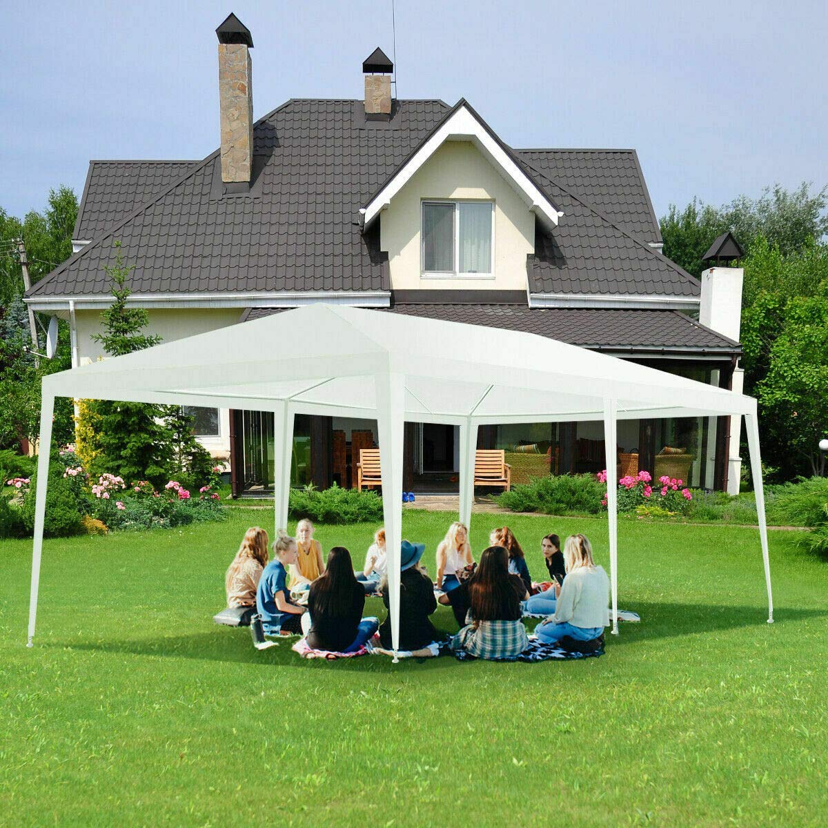 Multifunctional Outdoor Canopy Tent with Side Walls for Party