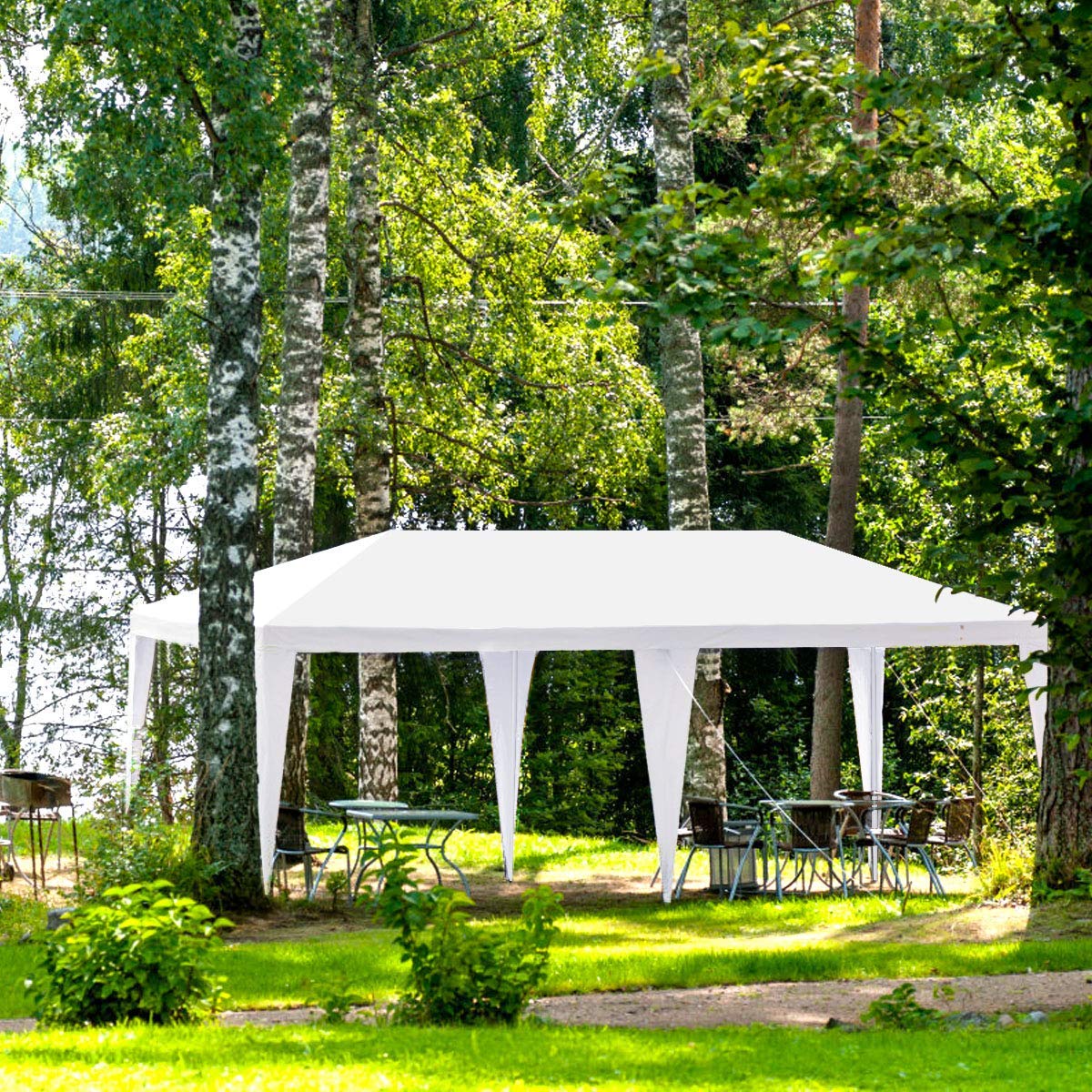 Multifunctional Outdoor Canopy Tent with Side Walls for Party