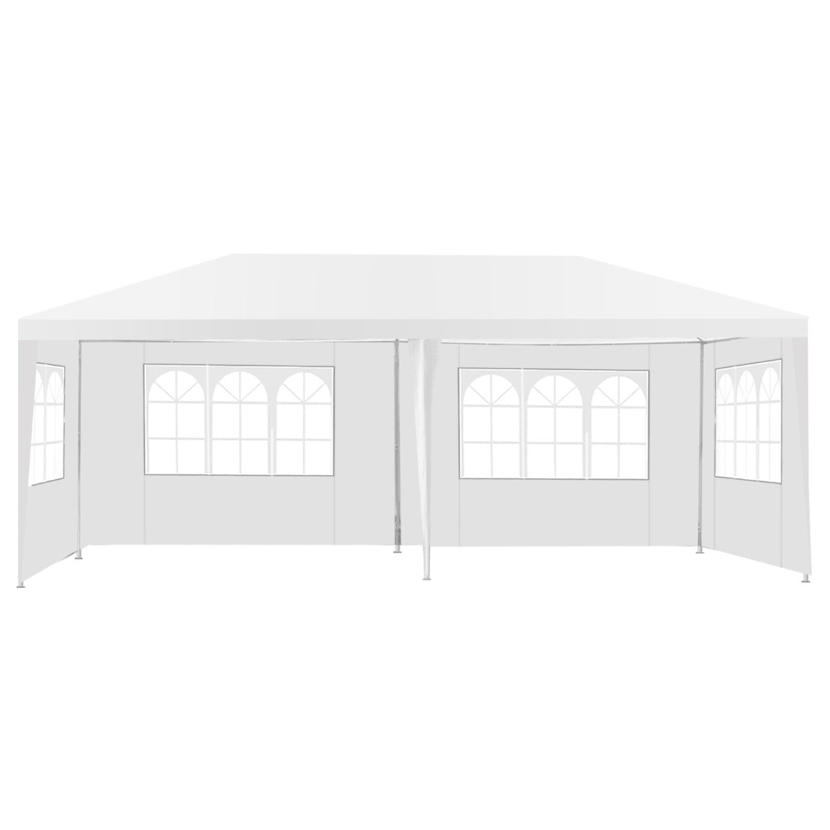 6m x 3 m Outdoor Canopy Tent with 4 Removable Sidewalls & Carrying Bag