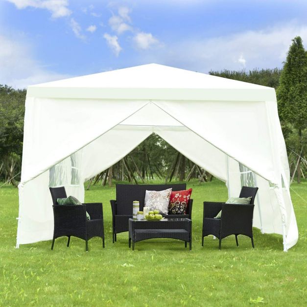 Multifunctional Outdoor Canopy Tent with Side Walls for Party