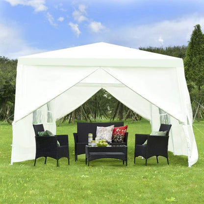 Multifunctional Outdoor Canopy Tent with Side Walls for Party