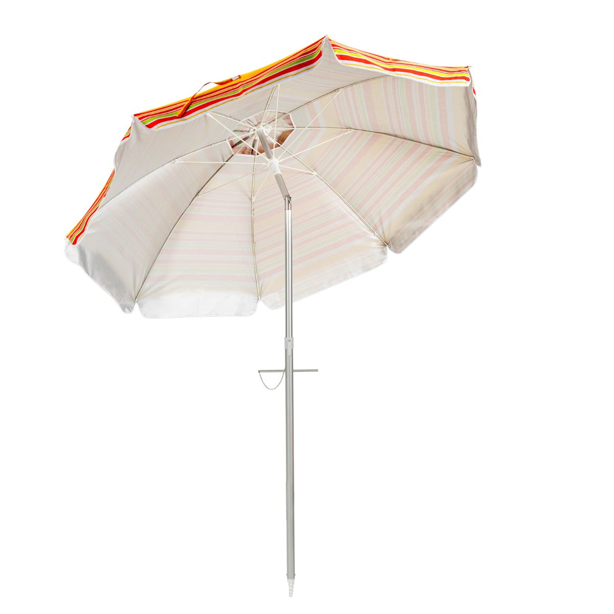 2m Sun Umbrella - Tilts with UPF 50+ Protection-Yellow