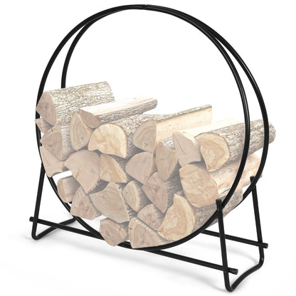 102cm Firewood Rack with  for Indoor & Outdoor Use