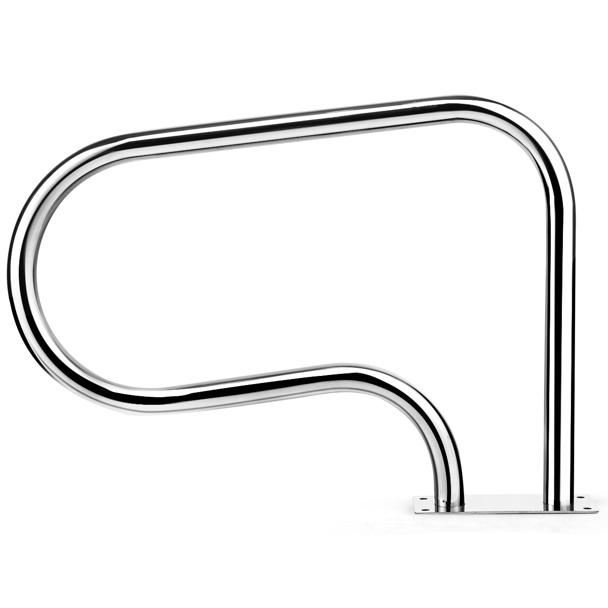 81 × 55 cm Swimming Pool Hand Rail with Ergonomic Design for Indoor & Outdoor