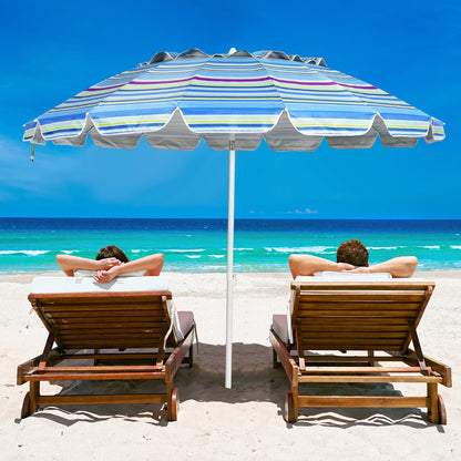 Durable steel pole features an anti-rust powder coating for dependable outdoor performance