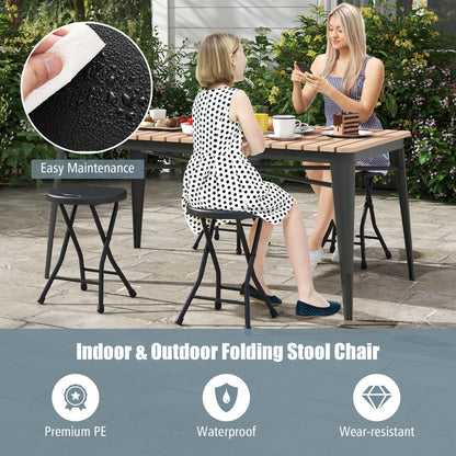 Strong X-shaped metal frames provide stable seating with a weight capacity of 150 kilograms