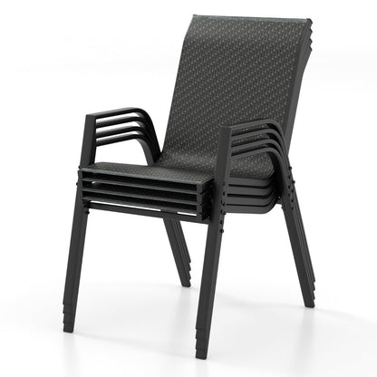 Reinforced back support bars strengthen the structure for dependable everyday use