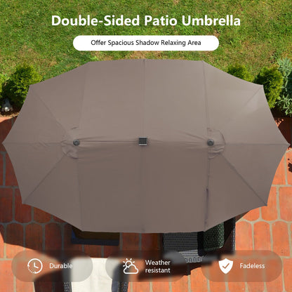 PA-coated polyester canopy resists fading and wear while protecting against sunlight and light rain