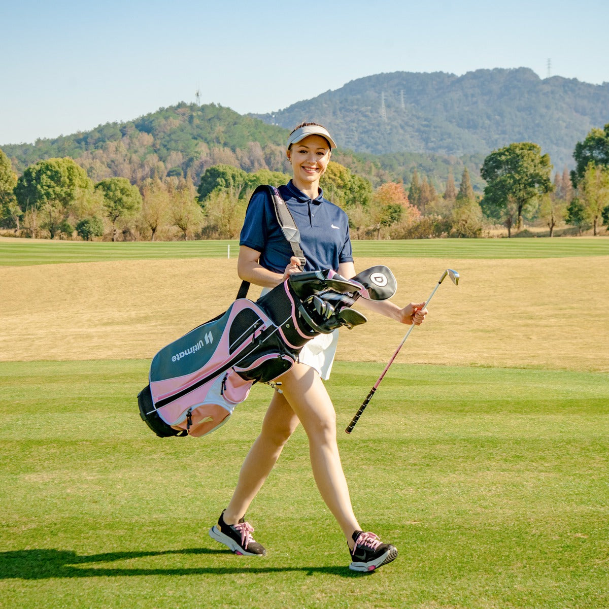 Women’s Complete Golf Club Set, Right Hand-Pink