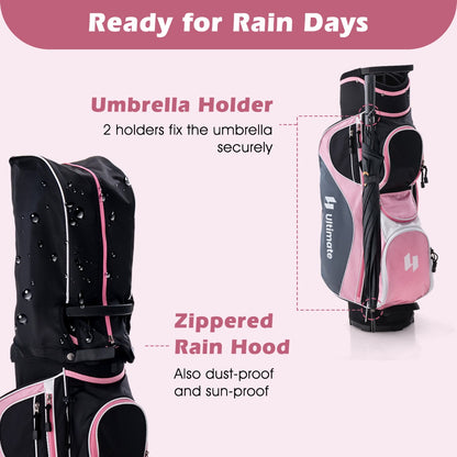 Women’s Complete Golf Club Set, Right Hand-Pink