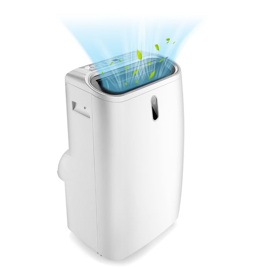 Costway 12000 BTU/3500W 4-in-1 Portable Air Conditioner with Remote Control