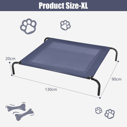 Elevated Pet Bed for Large Dogs Cot for Indoor &amp; Outdoor-XL