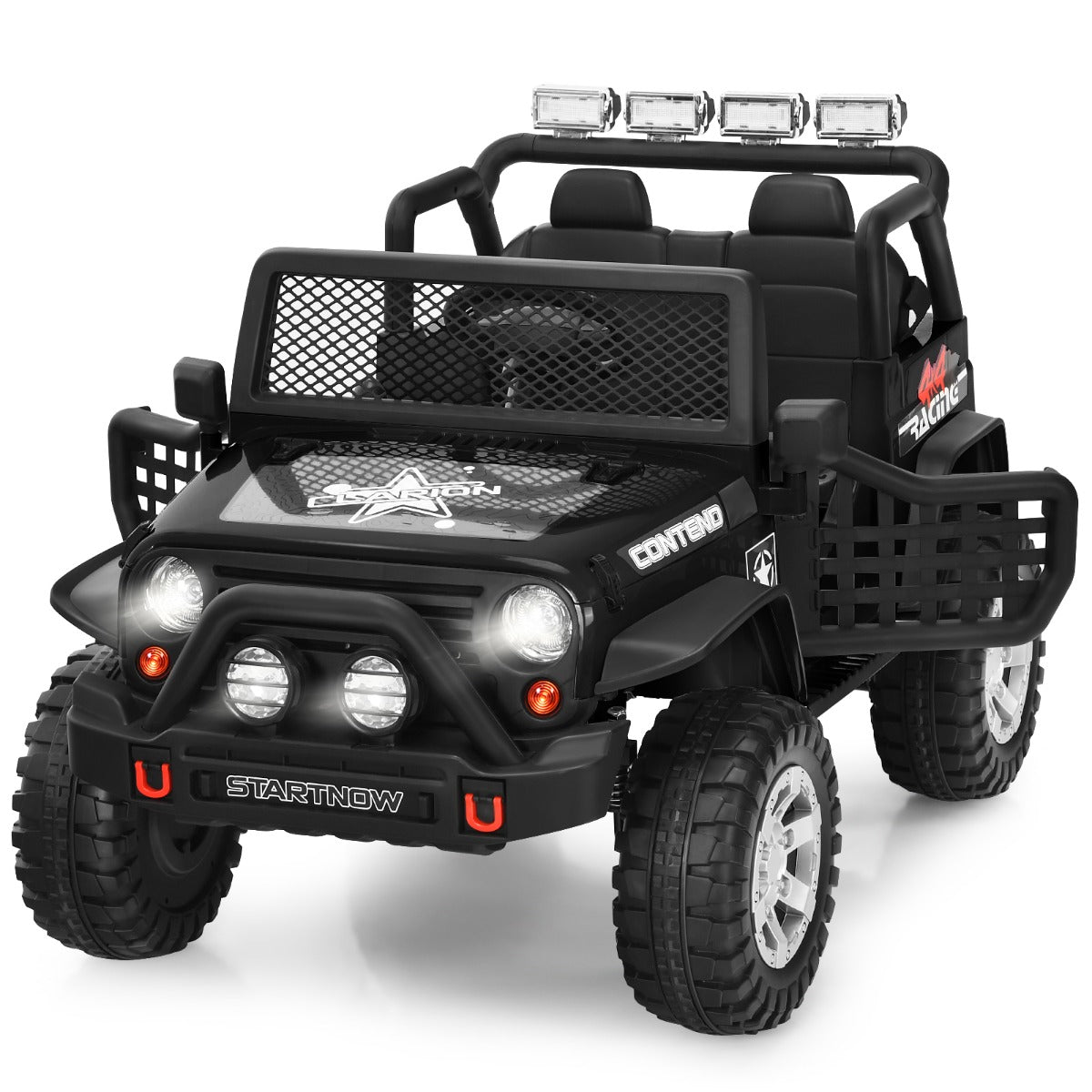 Kids ride-on truck supports up to 50 kilograms and is suitable for children aged 3 years and older
