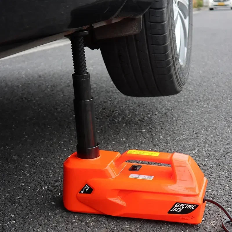 5 Ton 12V Electric Car Jack Kit with impact wrench, free gloves