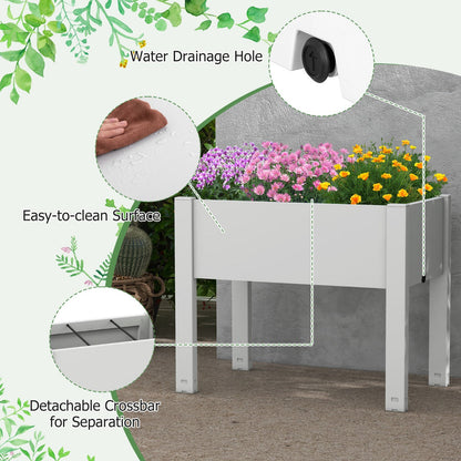 Click-connection design allows quick tool-free assembly without complicated hardware or tools