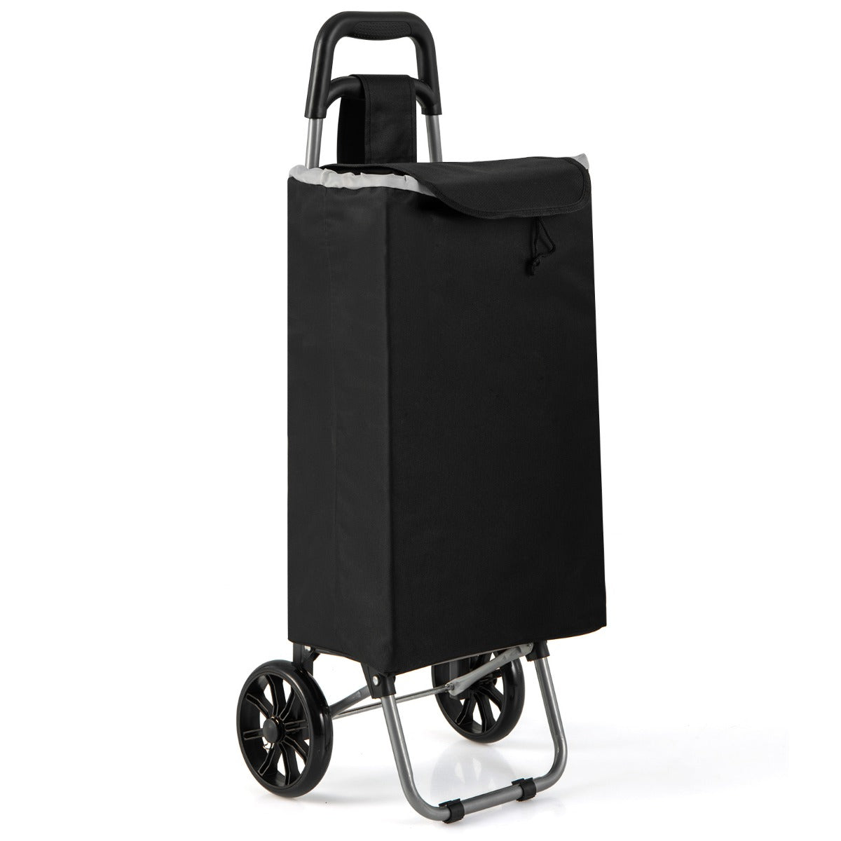 Shopping Trolley Cart with 2 Rubber Tires