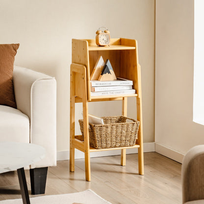Three-tier or four-tier bookshelf options provide ample vertical storage for different spaces