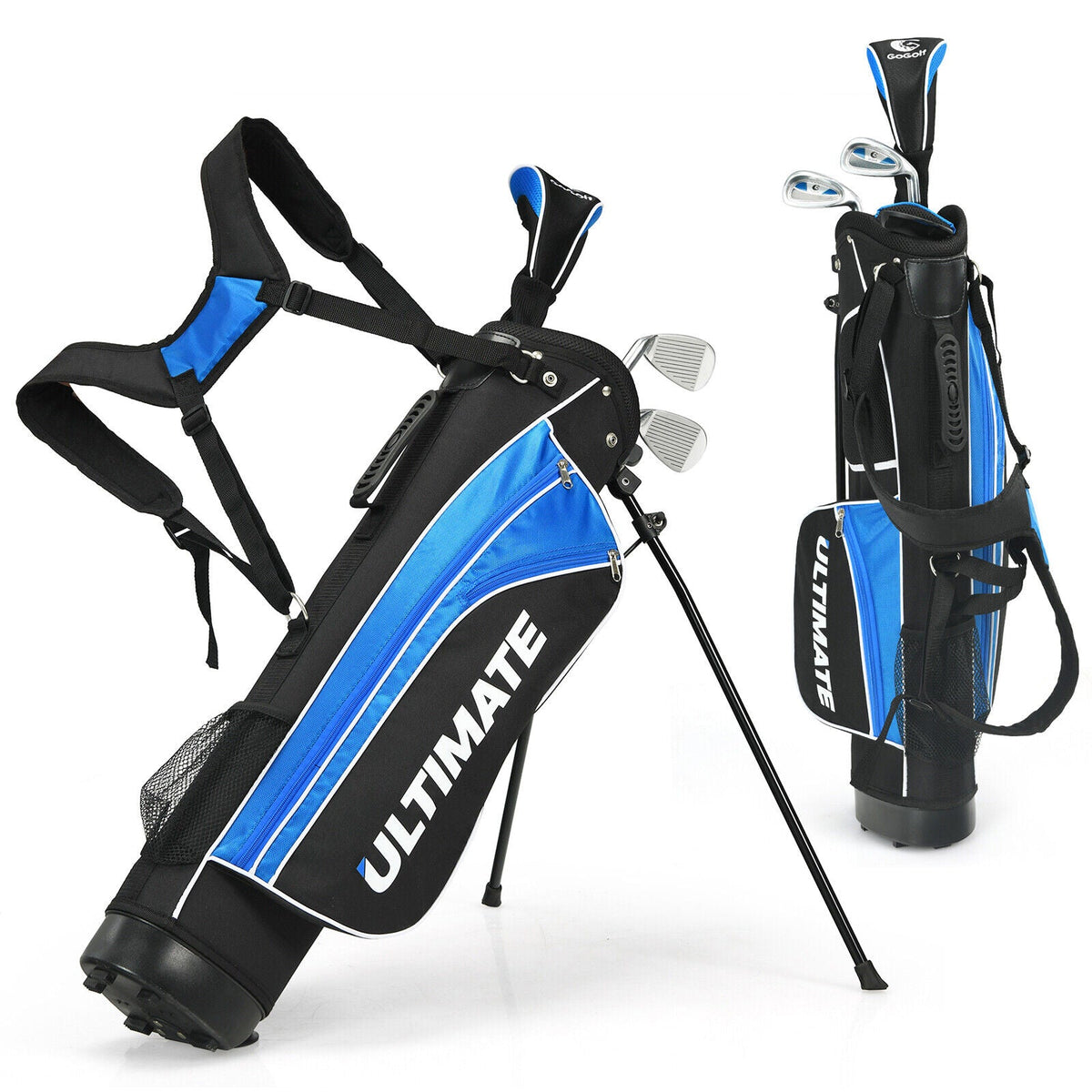 Low-weighted irons improve shot accuracy, direction control, and steadiness for young golfers