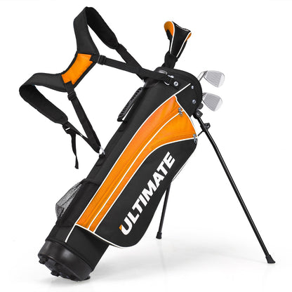 Junior Complete Golf Club Set with Lightweight Design for Kids-Yellow