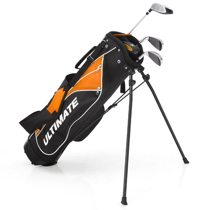 Junior Complete Golf Club Set with Lightweight Design for Kids-Yellow