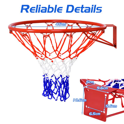 46 cm Basketball Goal Hoop for Indoor and Outdoor