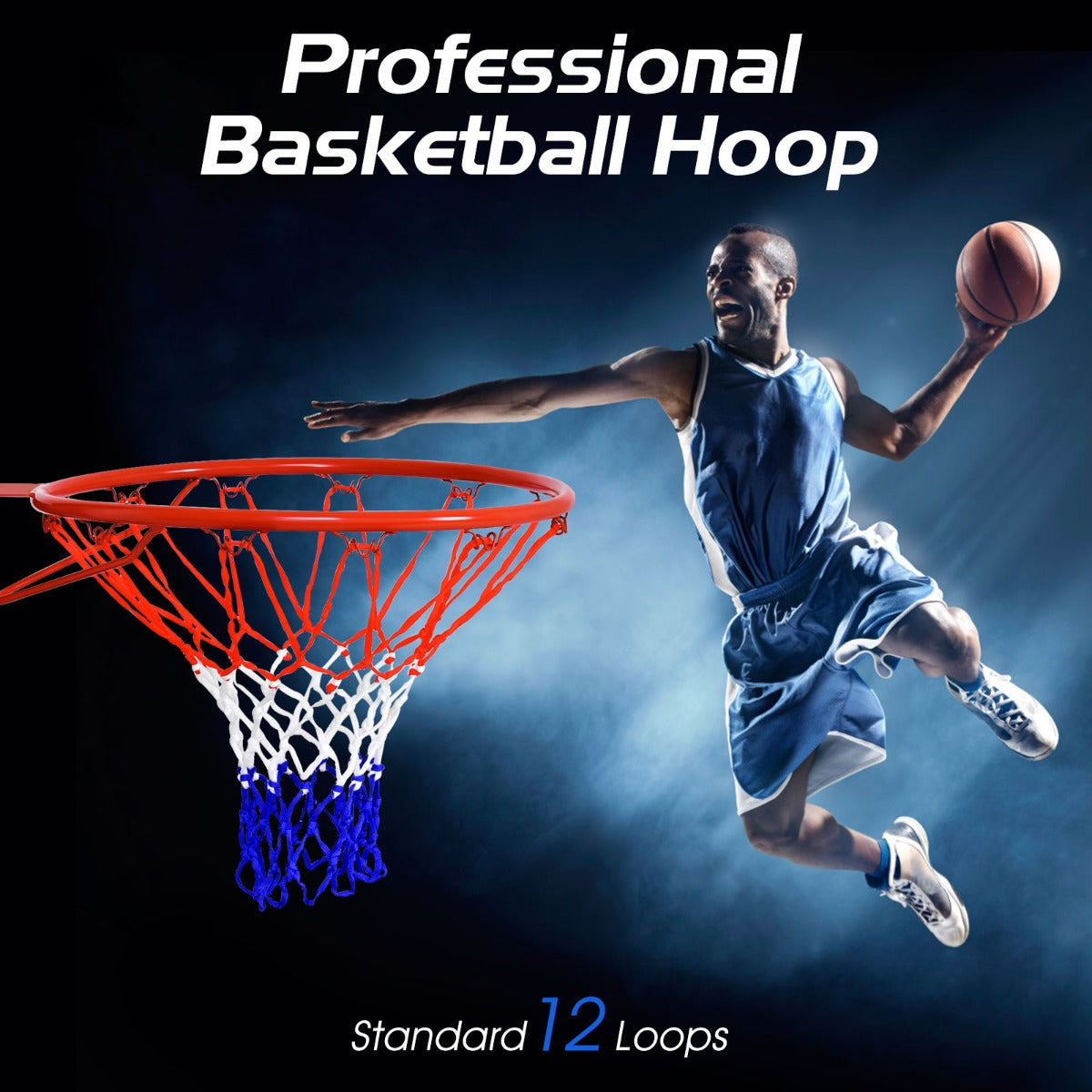 46 cm Basketball Goal Hoop for Indoor and Outdoor