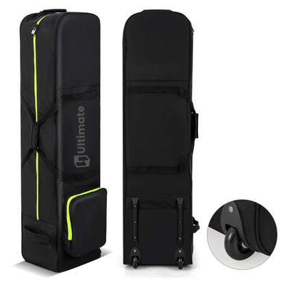 Soft-Sided 600D Oxford Golf Travel Bag with Wheels & Pocket