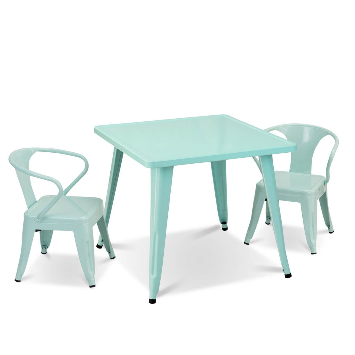 Kid’s Table and Chair Set with Adjustable Foot Pads