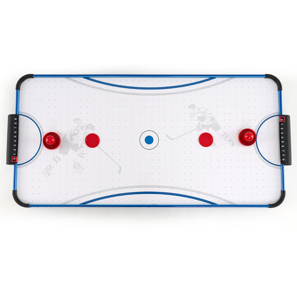 Tabletop Air Hockey Table 101 cm Indoor Air Hockey Arcade Table-Blue