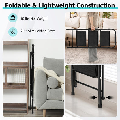 3 Step Ladder with Wide Anti-Slip Pedal for Household/Office/Garden