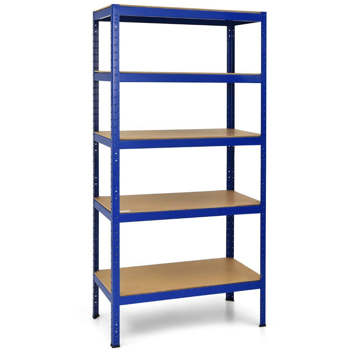 5-Tier Storage Shelves with Freestanding Shelving Unit for Garage-Navy