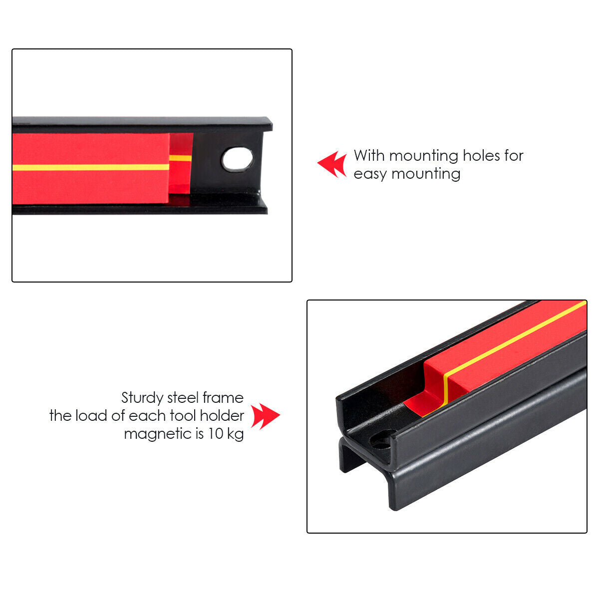 Heavy-Duty Magnetic Bar with Strong Load Capacity