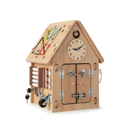 Multi-purpose Busy House with Sensory Games for Boys & Girls Ages 3 + Years Old