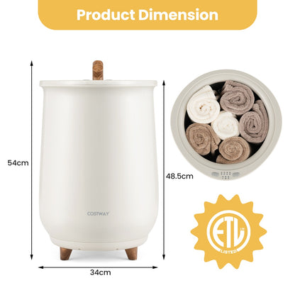 23L Large Towel Warmer Bucket with Fragrant Disc Holder