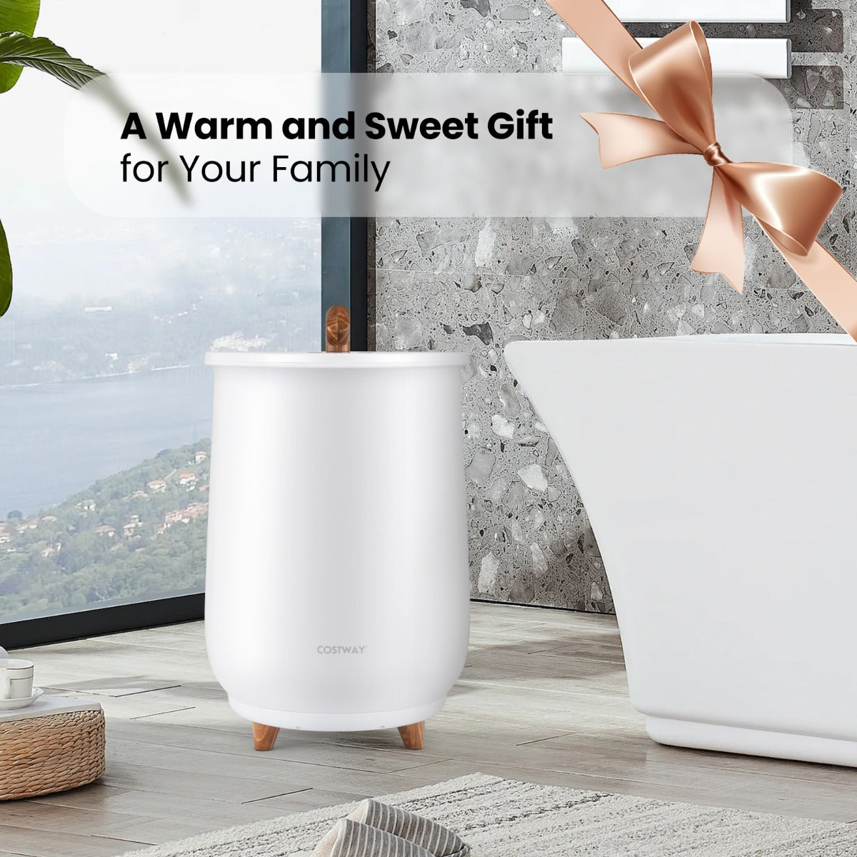 Engineered wood desktop offers durable strength and a smooth waterproof surface for easy cleaning