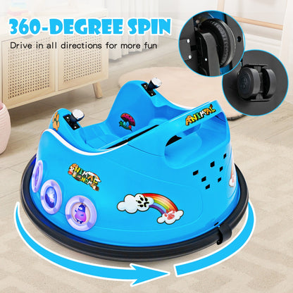 12V Electric Ride On Car with Remote Control for Kids-Navy