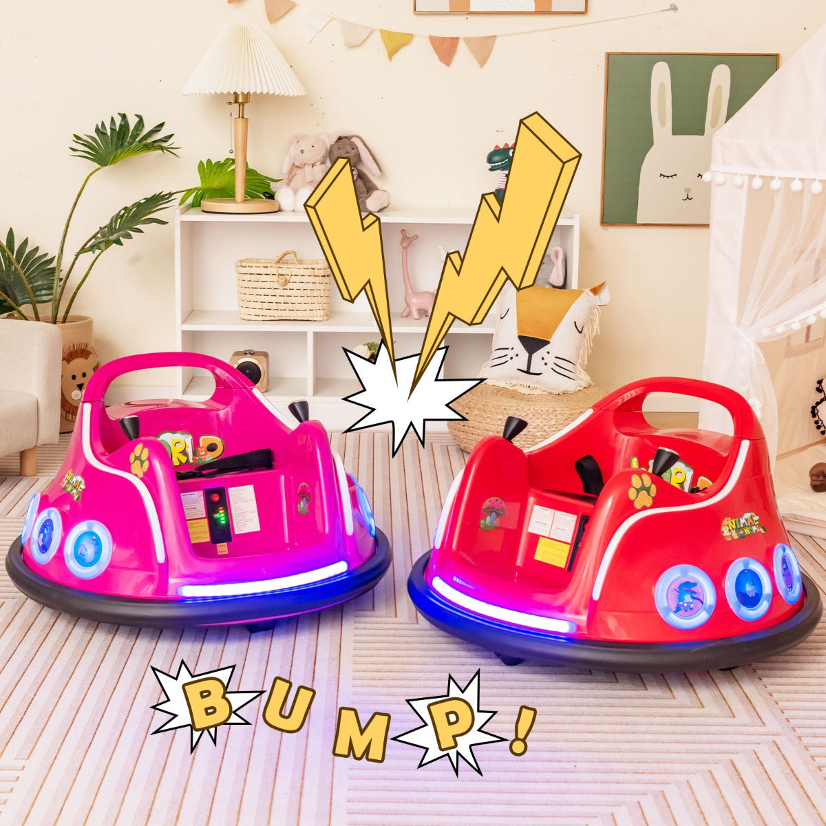 12V Electric Ride On Car with Remote Control for Kids-Red