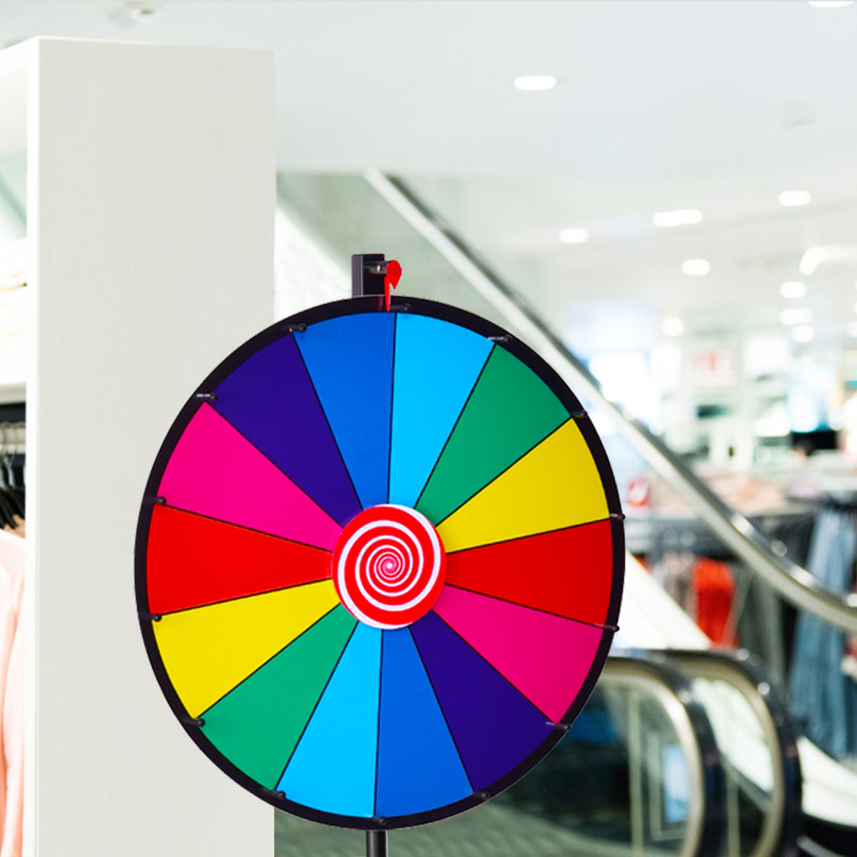 Spinning Prize Wheel with 14 slots for Gaming/Party
