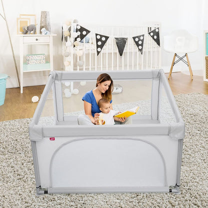Playpen Baby Toddlers Safety Activity Fence with 50 Ocean Balls