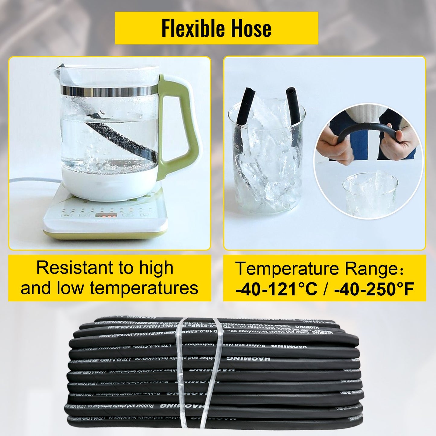 Hydraulic Hose 0.97 cm Hydraulic Oil Hoses 100m Maximum Pressure 5000 PSI