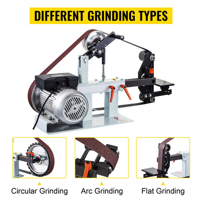 Vevor 1.5KW 2" x 82" Knife Belt Grinder With 2 HP Motor 3 in 1 Multifunction Sander